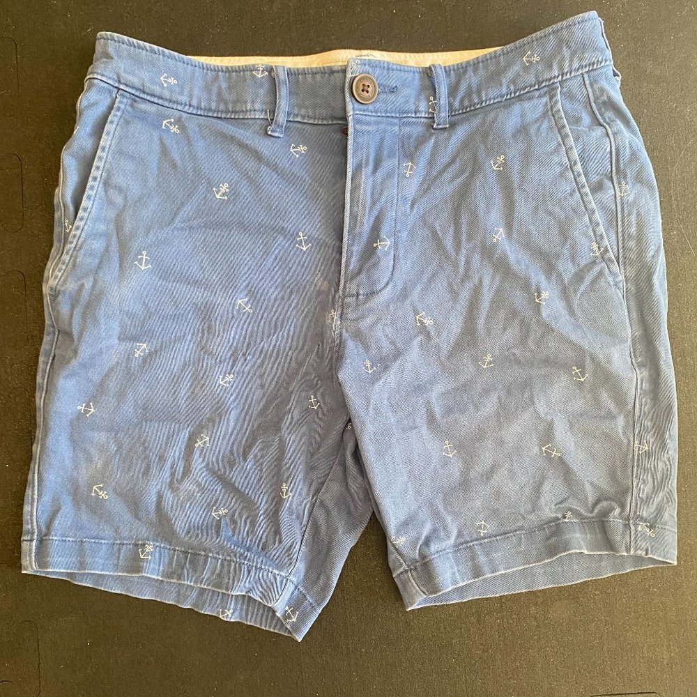 Blue Anchor Shorts